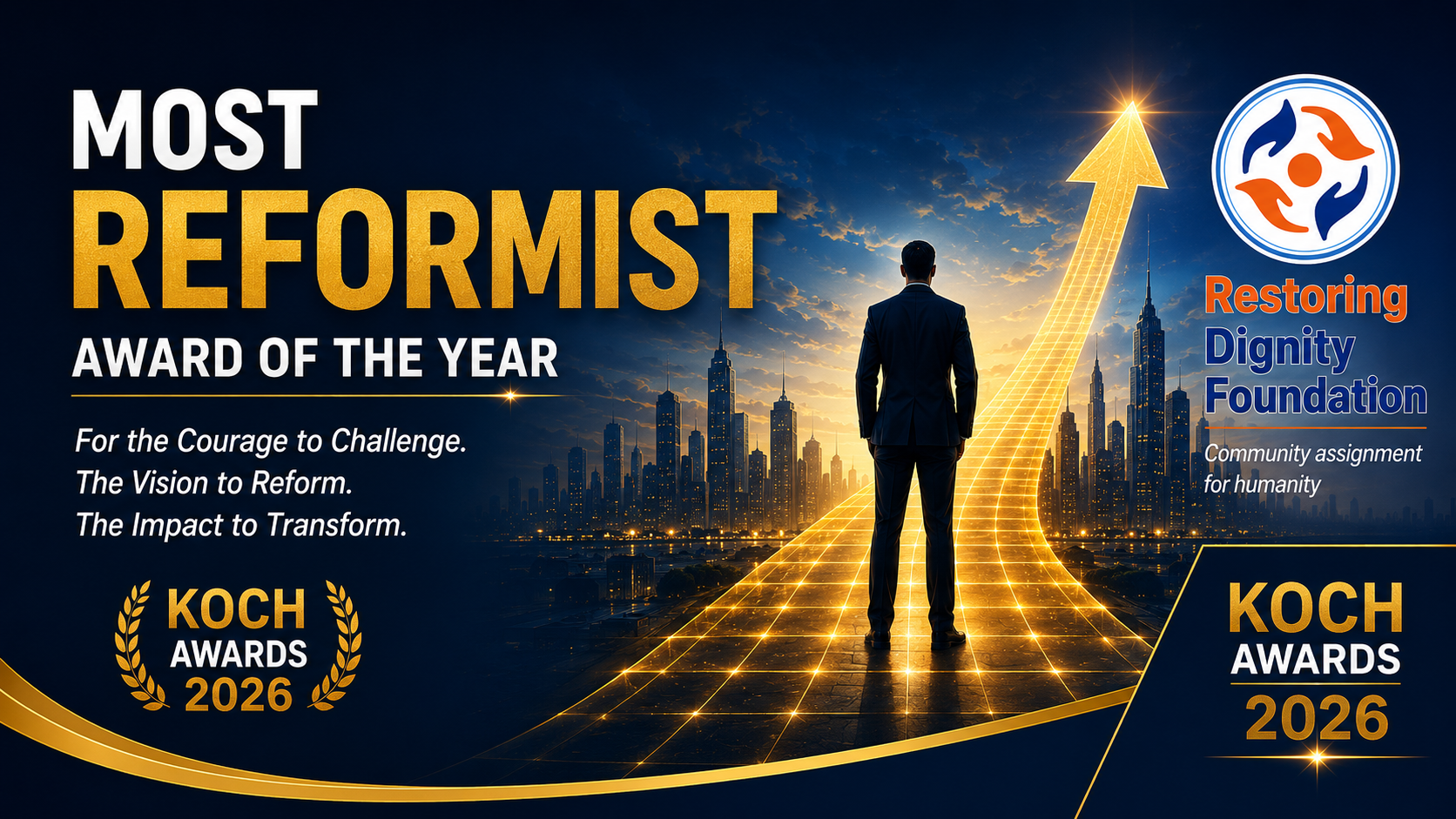 MOST REFORMIST AWARD OF THE YEAR