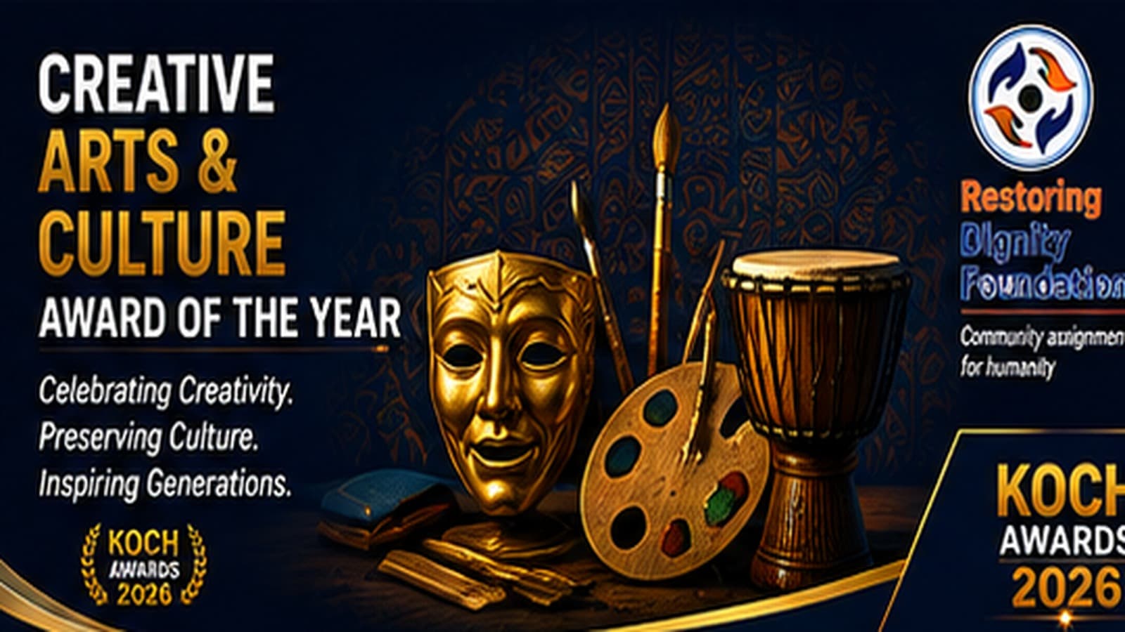 CREATIVE ARTS AND CULTURE AWARD OF THE YEAR