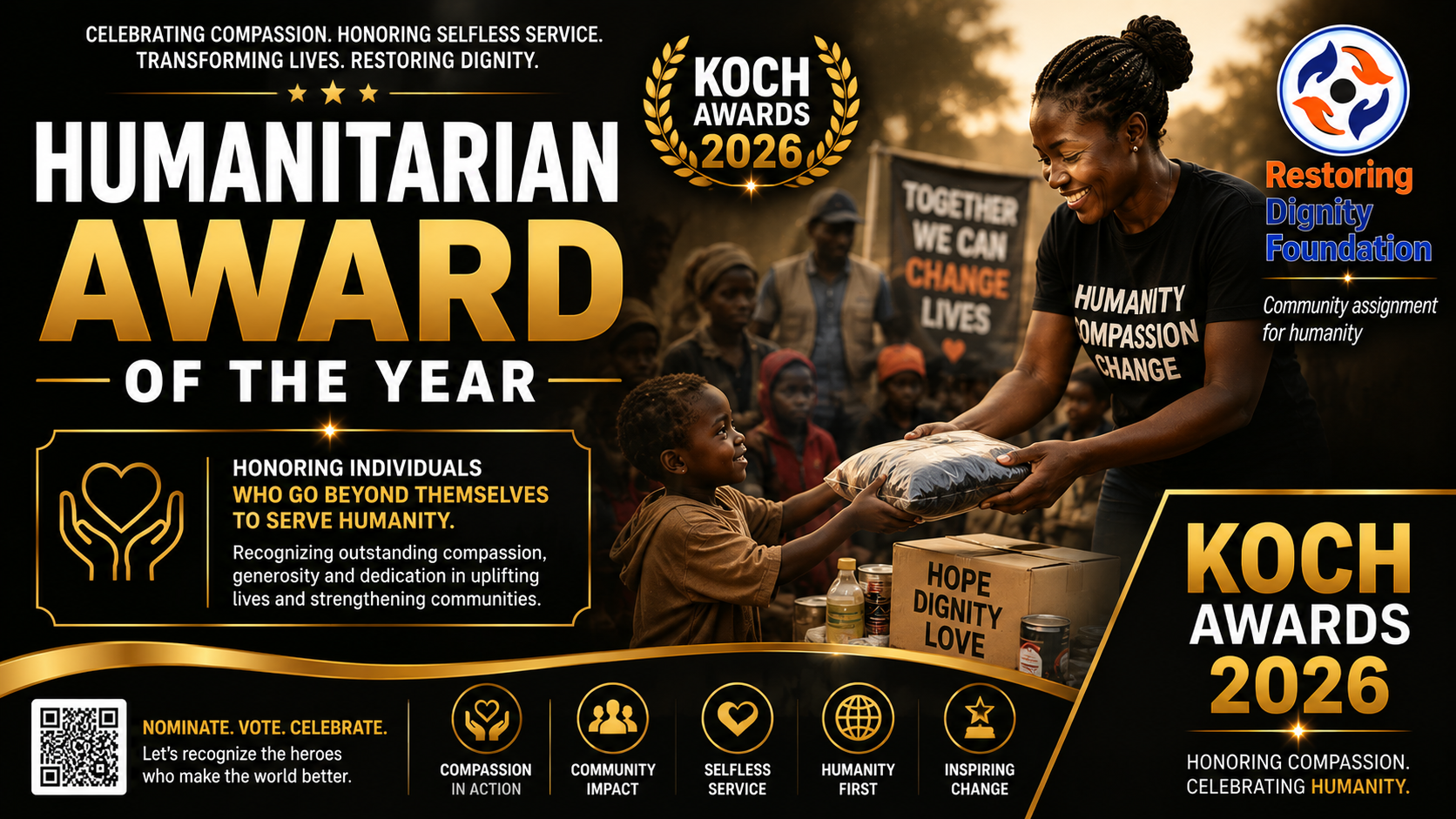 HUMANITARIAN AWARD OF THE YEAR