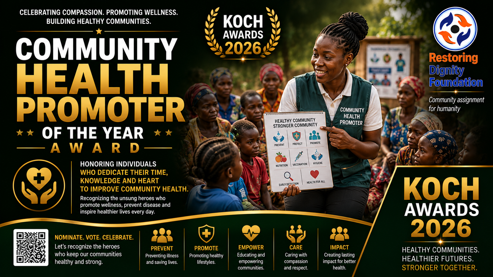 COMMUNITY HEALTH PROMOTER AWARD OF THE YEAR