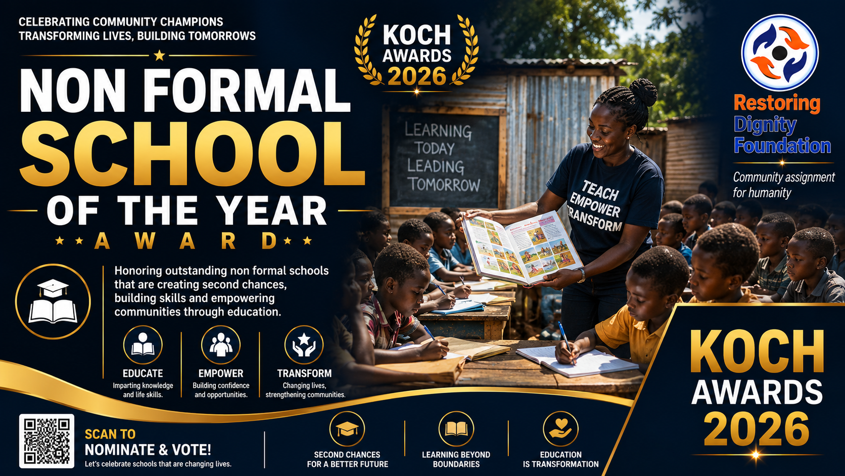 NON FORMAL SCHOOL OF THE YEAR AWARD